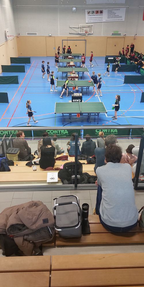 Norddeutscher Länderpokal 2026 - Eindrücke 6 Sicht auf Tische 1-5